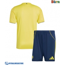 Fotballdrakt Barn Al-Nassr Hjemmedraktsett 2025-26 Kortermet (+ Korte bukser)